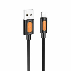 borofone bx114 charging data cable usb lightning black